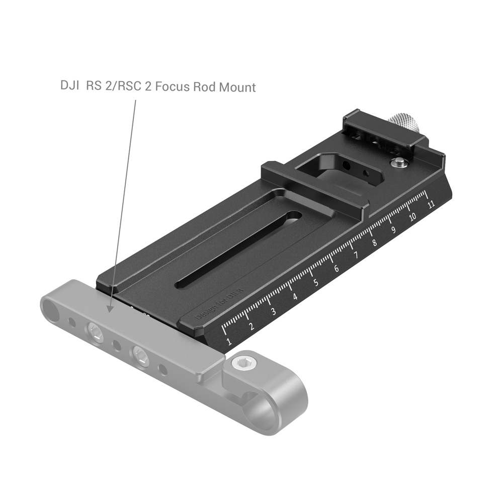 SmallRig Quick Release Plate with Arca-Swiss for DJI RS 2/RSC 2/Ronin-S / RS 3 / RS 3 Pro 3061 - 2